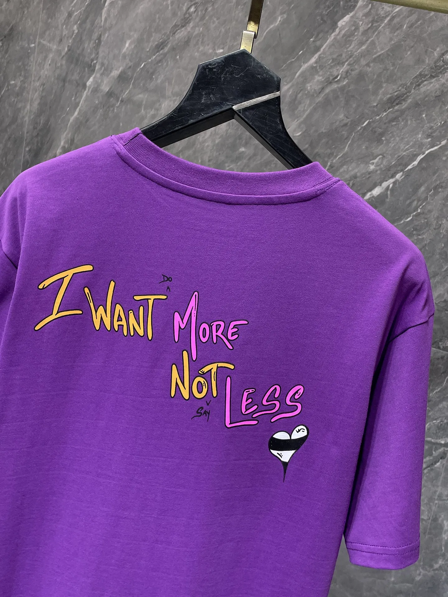 P130 New in summer Chrome Hearts 25ss High weight, environmentally friendly and high-quality top-quality fabric 260g~270g Chrome Matty Boy purple short-sleeved counter synchronization 1:1 replica version Recommended color: purple